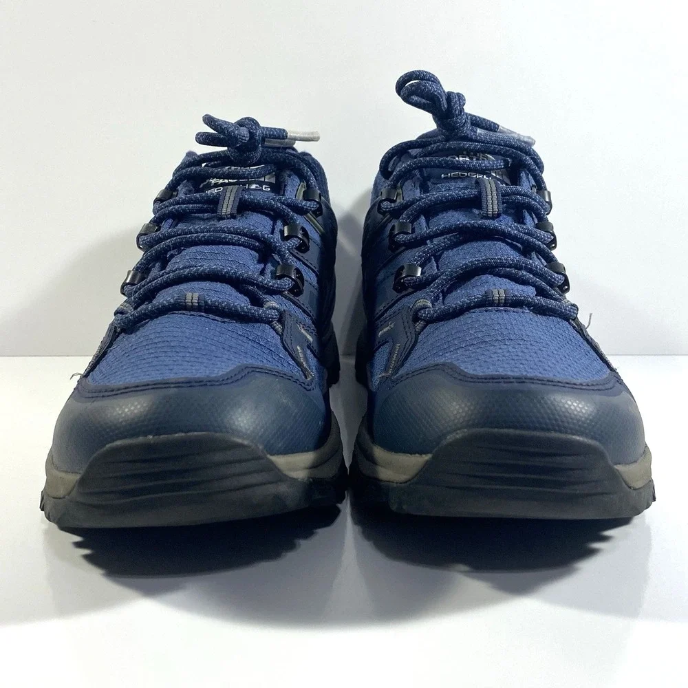 The North Face Mens Size 9 Hedgehog Gore-Tex Vibra Hiking Shoes Summit Navy Blue
